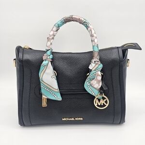 Skinny Scarf | Hand Bag, Neck Scarf (2 pieces) - Color Set #9 / Brand NEW